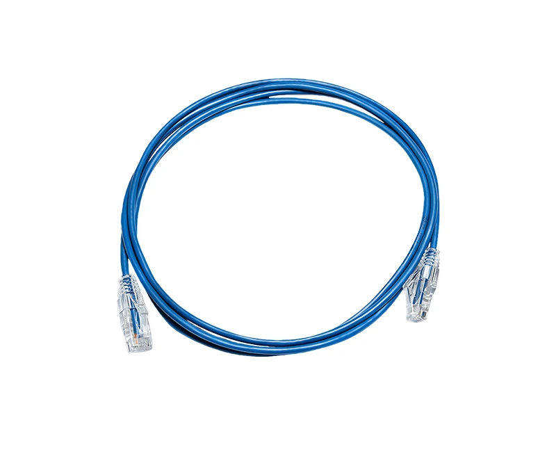 Cat.5E U/UTP İnce Yama Kablosu Gigabit RJ45 Ethernet Kablosu Ağ Kablolaması