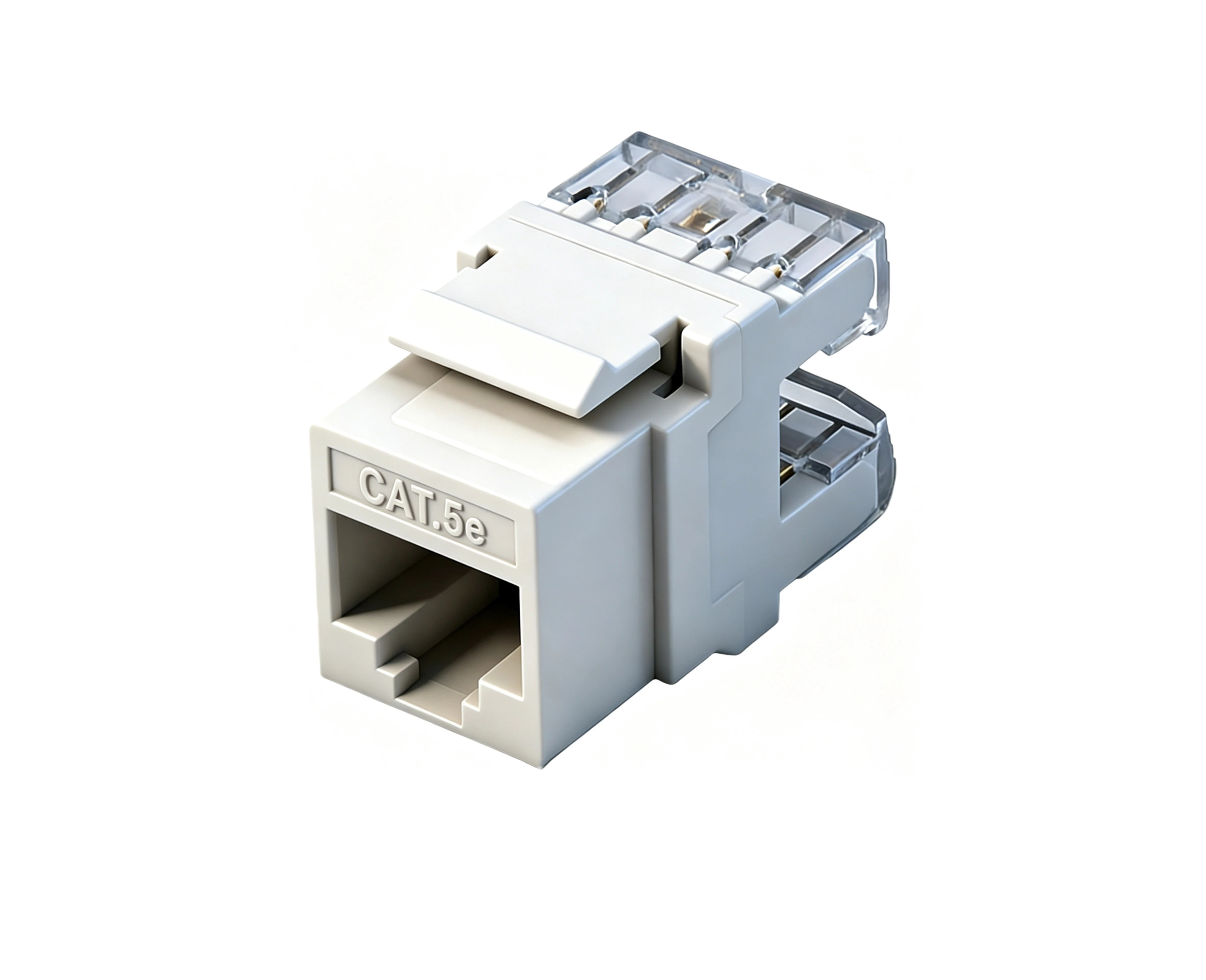 SKJ-F32101 Cat.5e RJ45 (8P8C) 180 Derece Korumasız