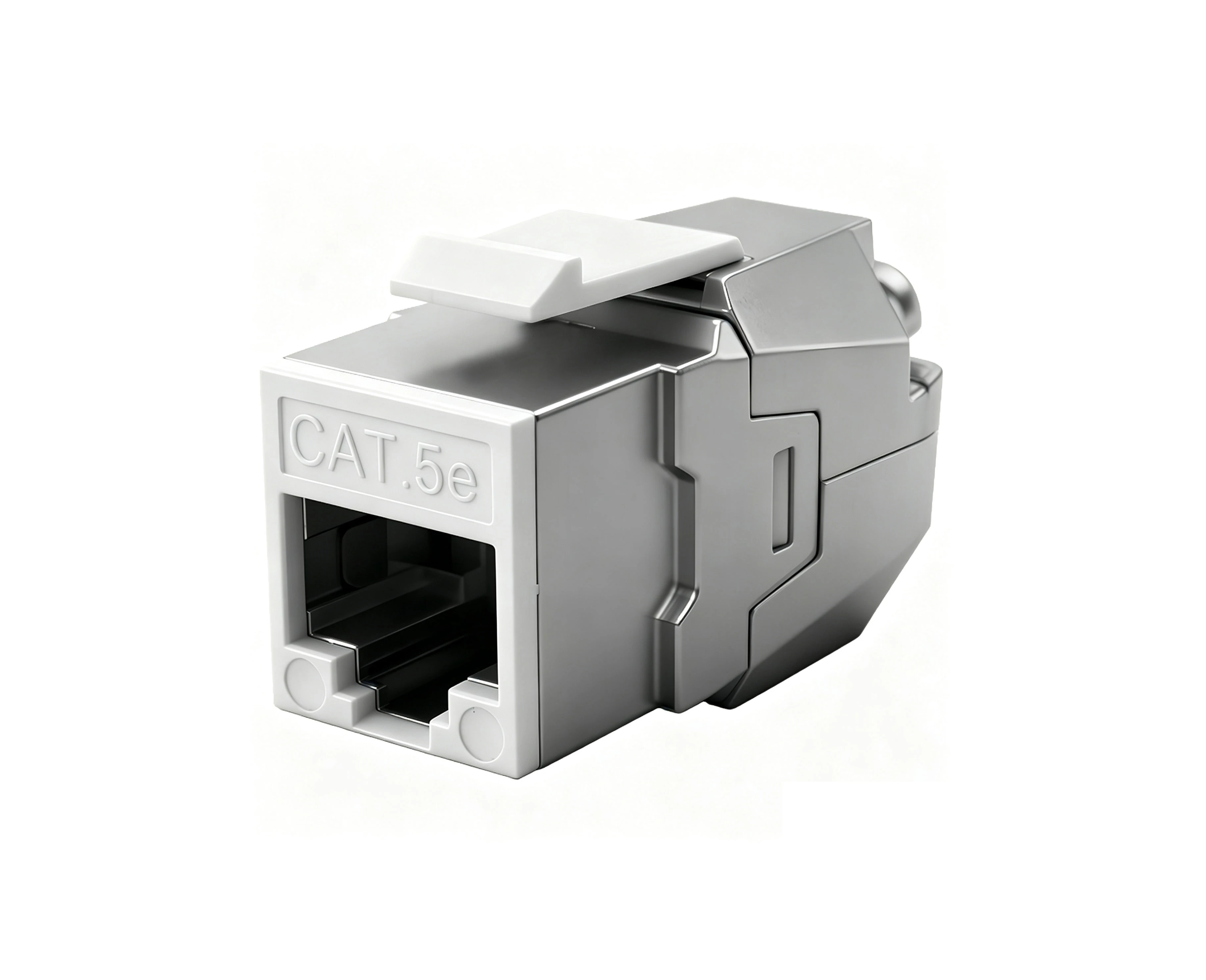 SKJ-AC2101-9 Cat.5e RJ45 (8P8C) 180 derece Aletsiz Korumalı
