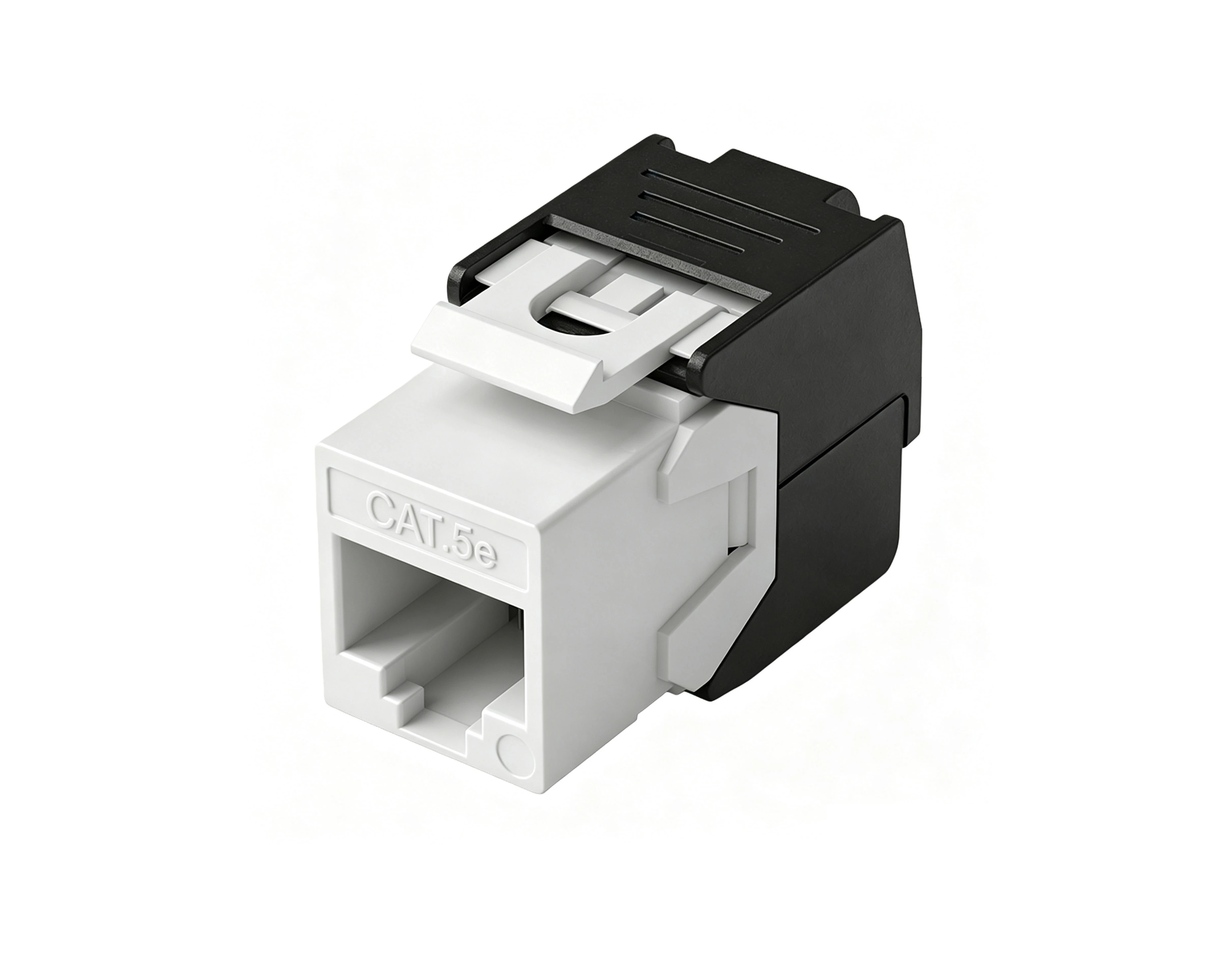 SKJ-A33111 Cat.5e RJ45 Aletsiz KeystoneJack,Korumasız, 180&deg;,Yukarıdan Aşağıya