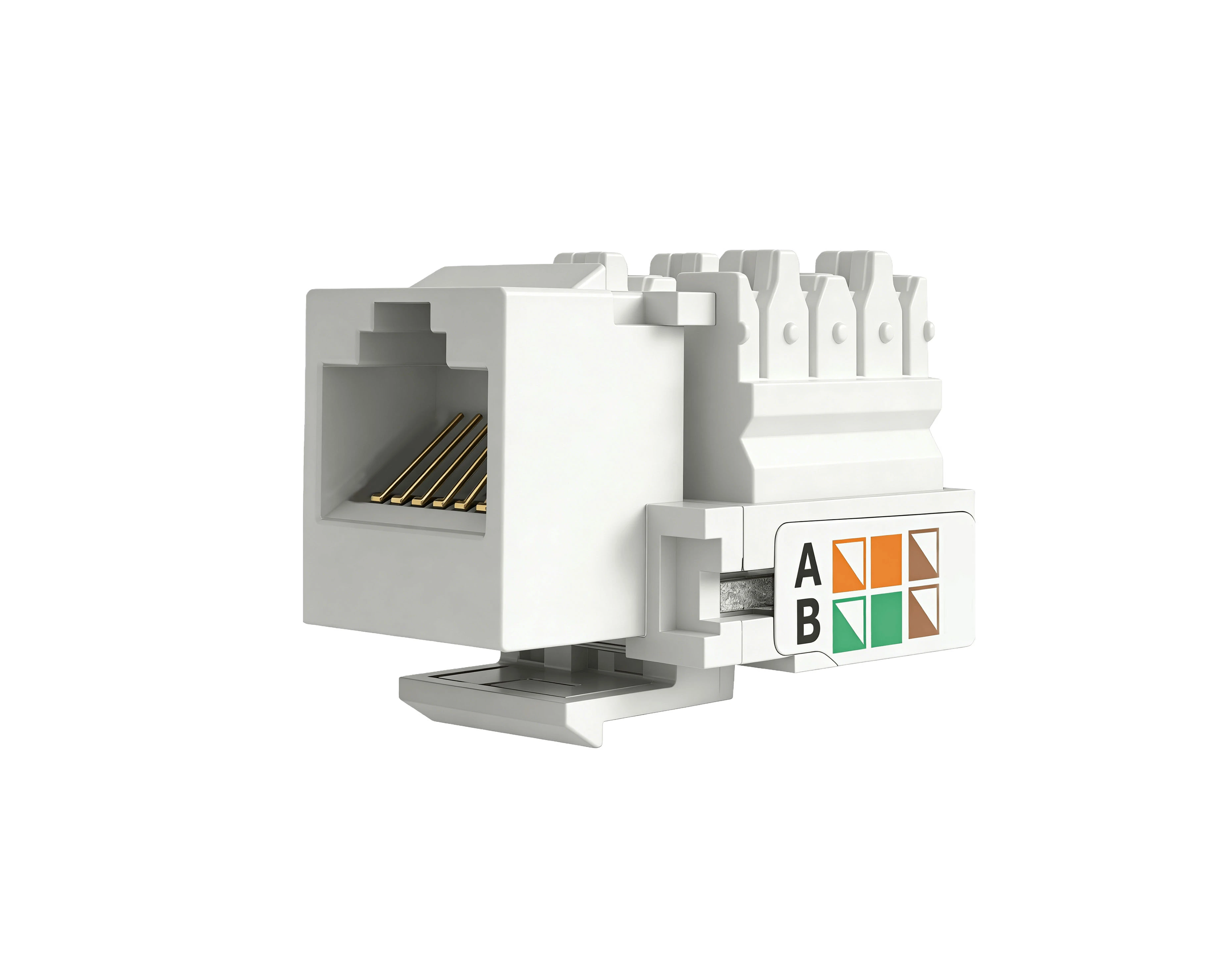 SKJ-130101 Cat.5e RJ45 (8P8C) Veri ve amp; Ses Se&ccedil;enekleri Korumasız