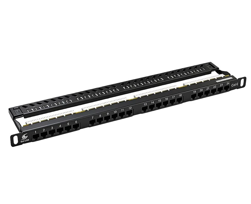 SPP-U962L1 Cat.6 24 Bağlantı Noktalı Patch Panel Korumasız