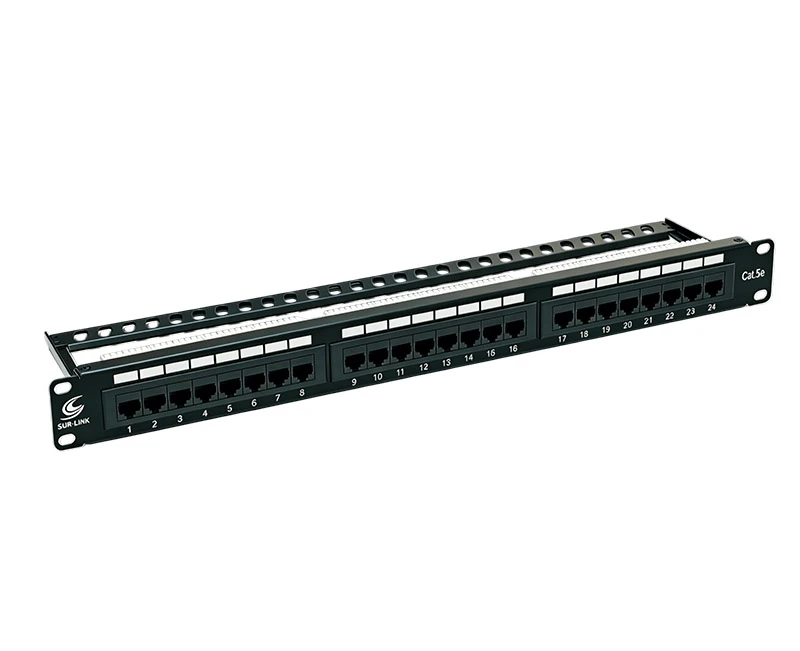 SPP-S662H1 Cat.5e 24 Bağlantı Noktalı Patch Panel Korumasız
