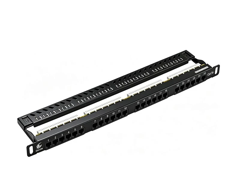 SPP-U662L1 Cat.5e 24 Bağlantı Noktalı Patch Panel Korumasız
