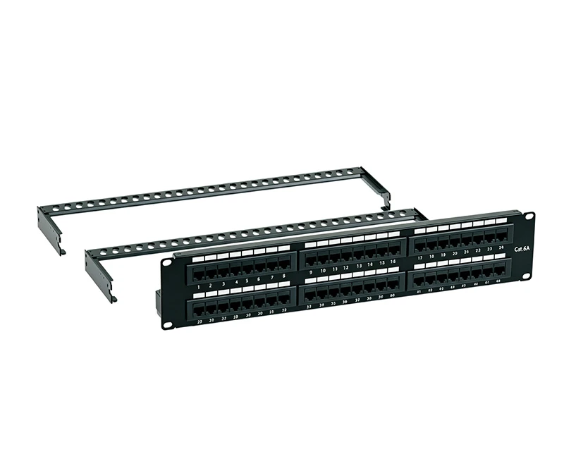 SPP-SC62D1 Cat.6A 2U 48 Bağlantı Noktalı Patch Panel Korumasız